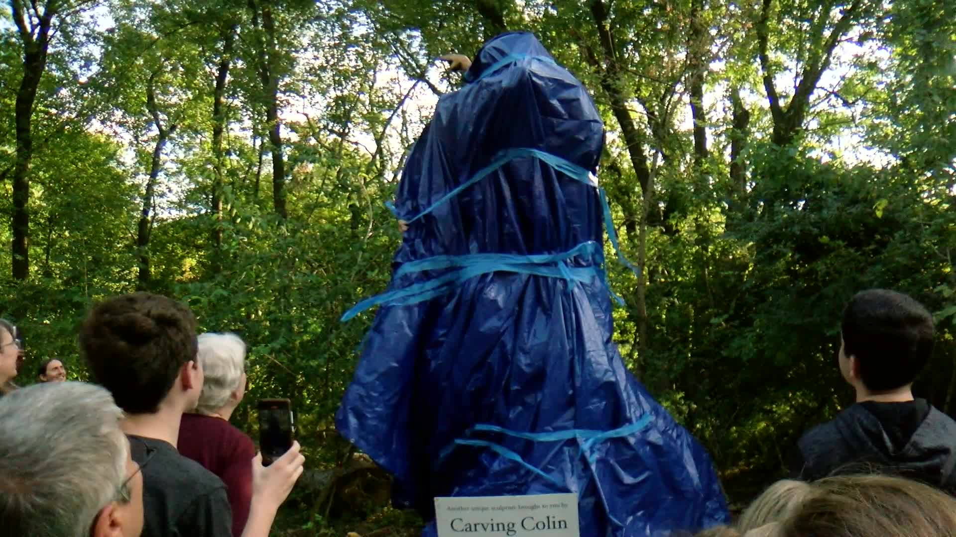 Thumbnail image for MCOL: Tree Sculpture Unveiled
