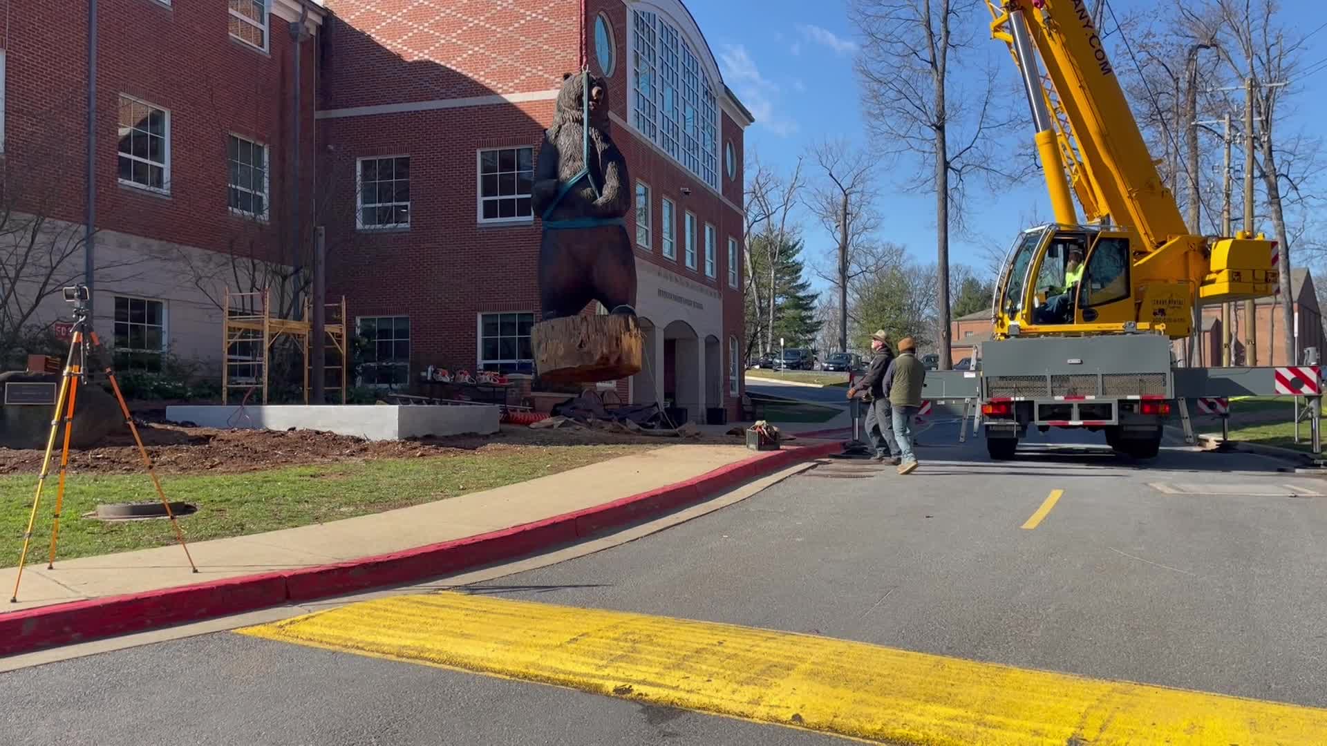 Thumbnail image for MCOL: Crane Lifts Landon Bear